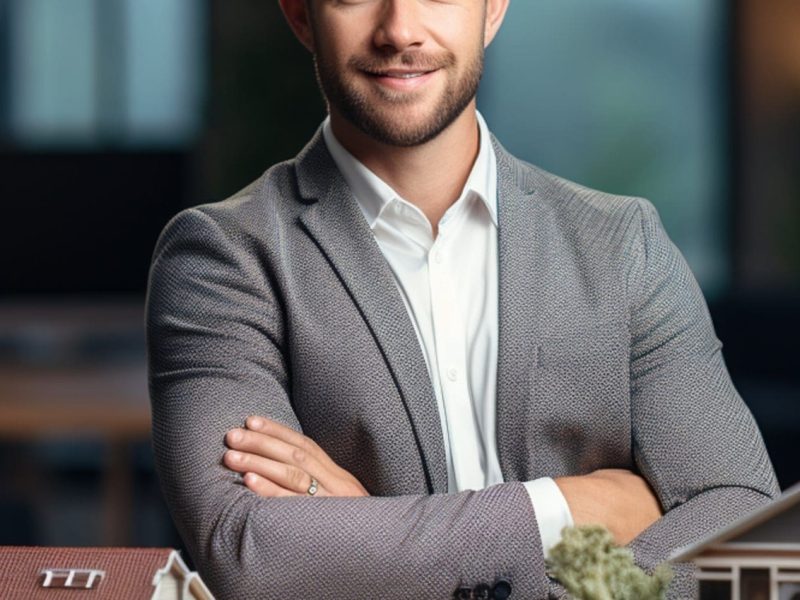 man-with-grey-suit-white-shirt-with-word-it